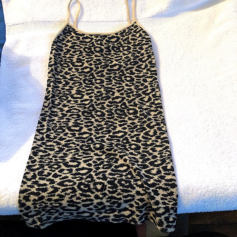 EUC stretchy leopard print camisole